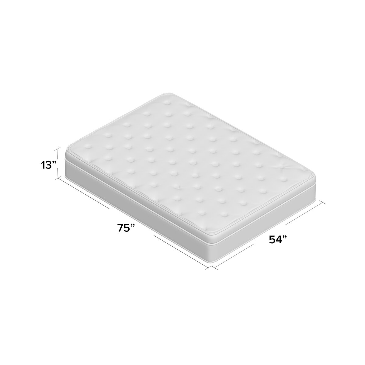 Alwyn Home Genkei 13'' Medium Innerspring Mattress & Reviews | Wayfair