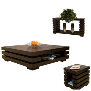 Gigi 3 Piece Coffee Table Set by Sharelle Furnishings Great Reviews