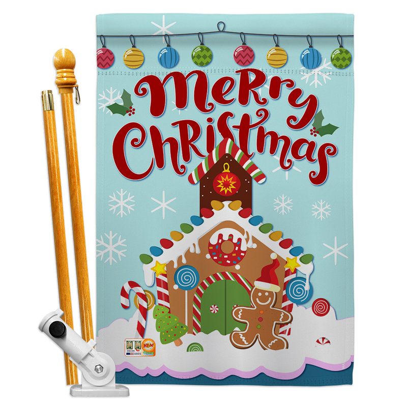 Breeze Decor Christmas Gingerbread House Impressions Decorative 2