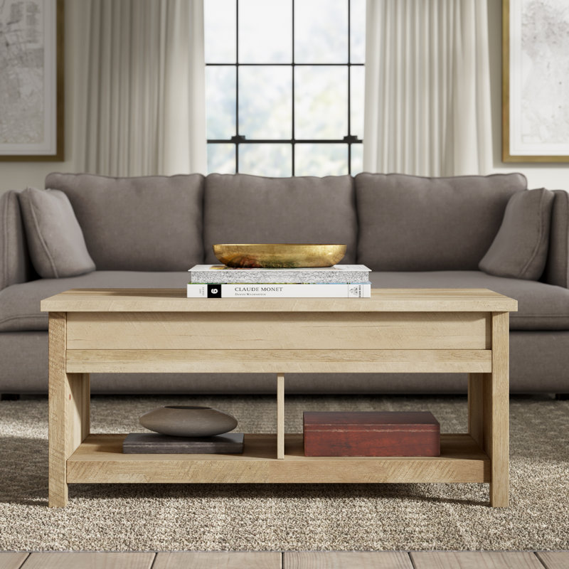 Greyleigh Table Basse Avec Rangement A Plateau Relevable Tilden Et