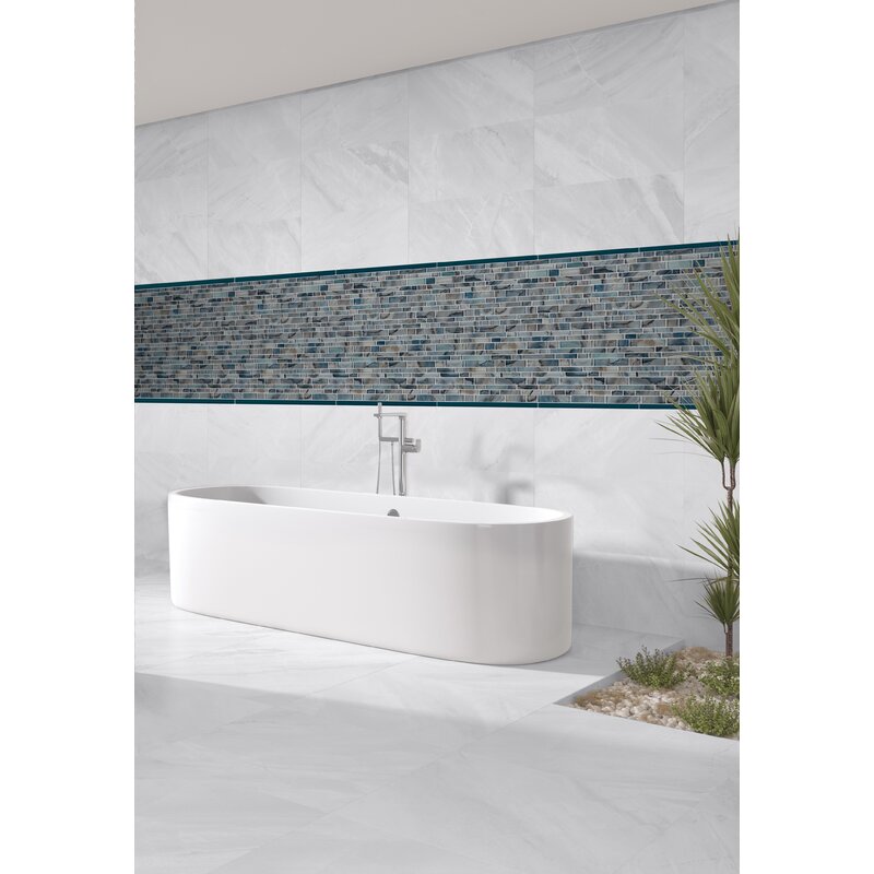 Sea Glass Tile Bathroom Traditional With Bathroom Remodel
