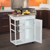 Etheridge Organizer Appliance Kitchen Cart by Winston Porter
