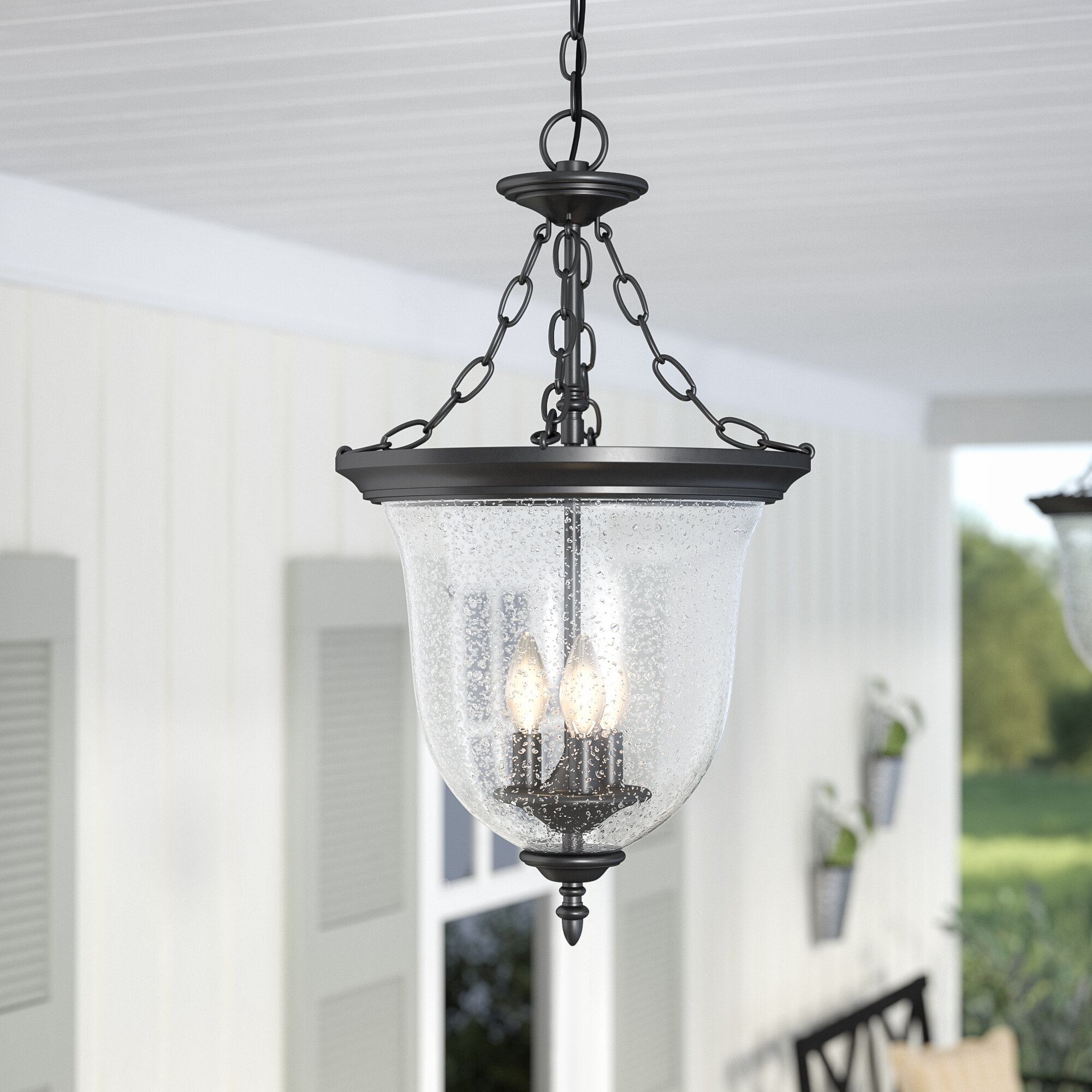 Laurel Foundry Modern Farmhouse Madonna 3 Light Outdoor