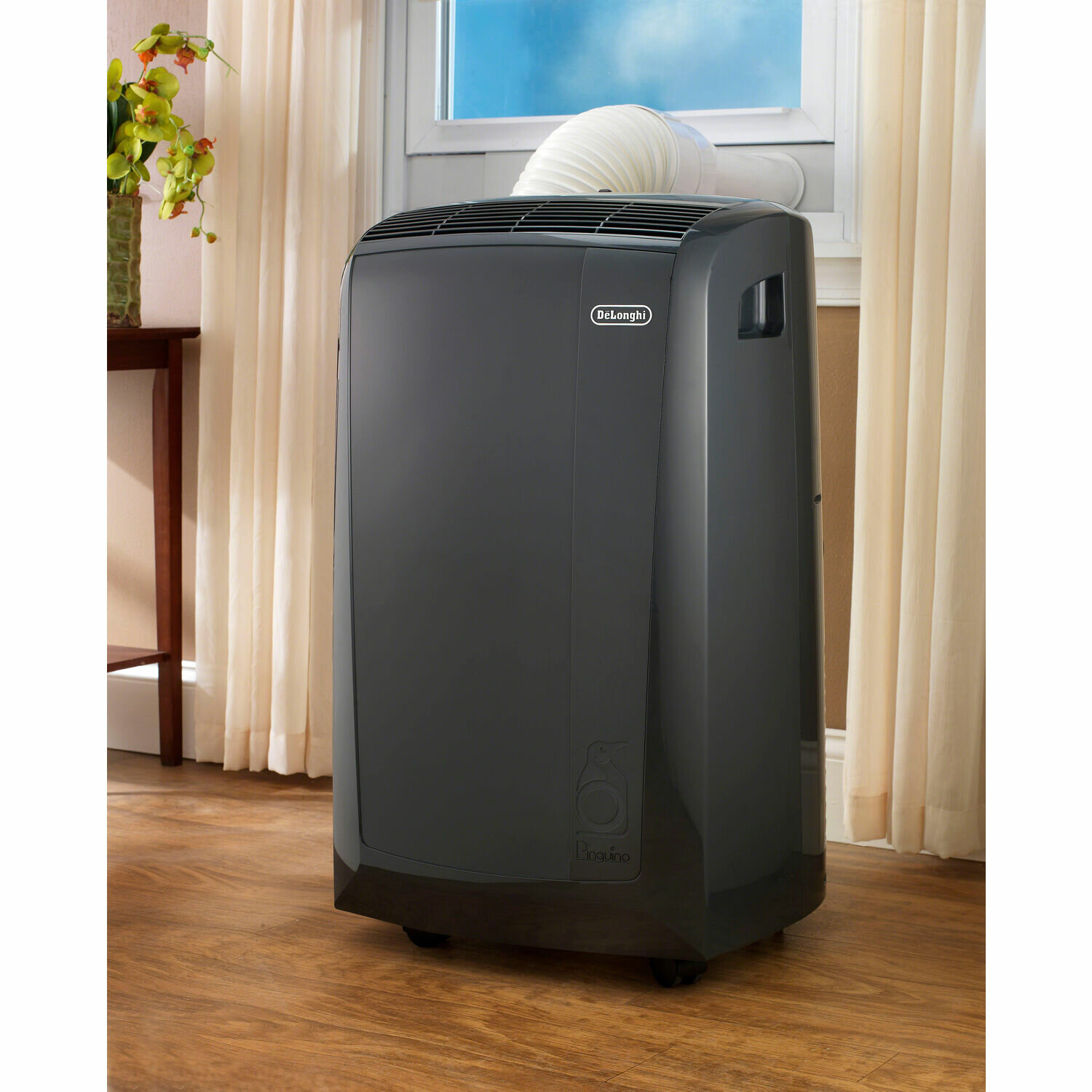 spin Decimal majority Delonghi Pinguino N Series 14000 BTU Portable Air Conditioner for 600  Square Feet Sq. Ft. with Remote Included & Reviews | Wayfair