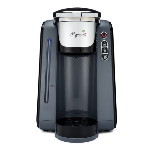 Mixpresso Original Design Single Serve One Cup Coffee Maker K Cup Compatible Travel Brewer