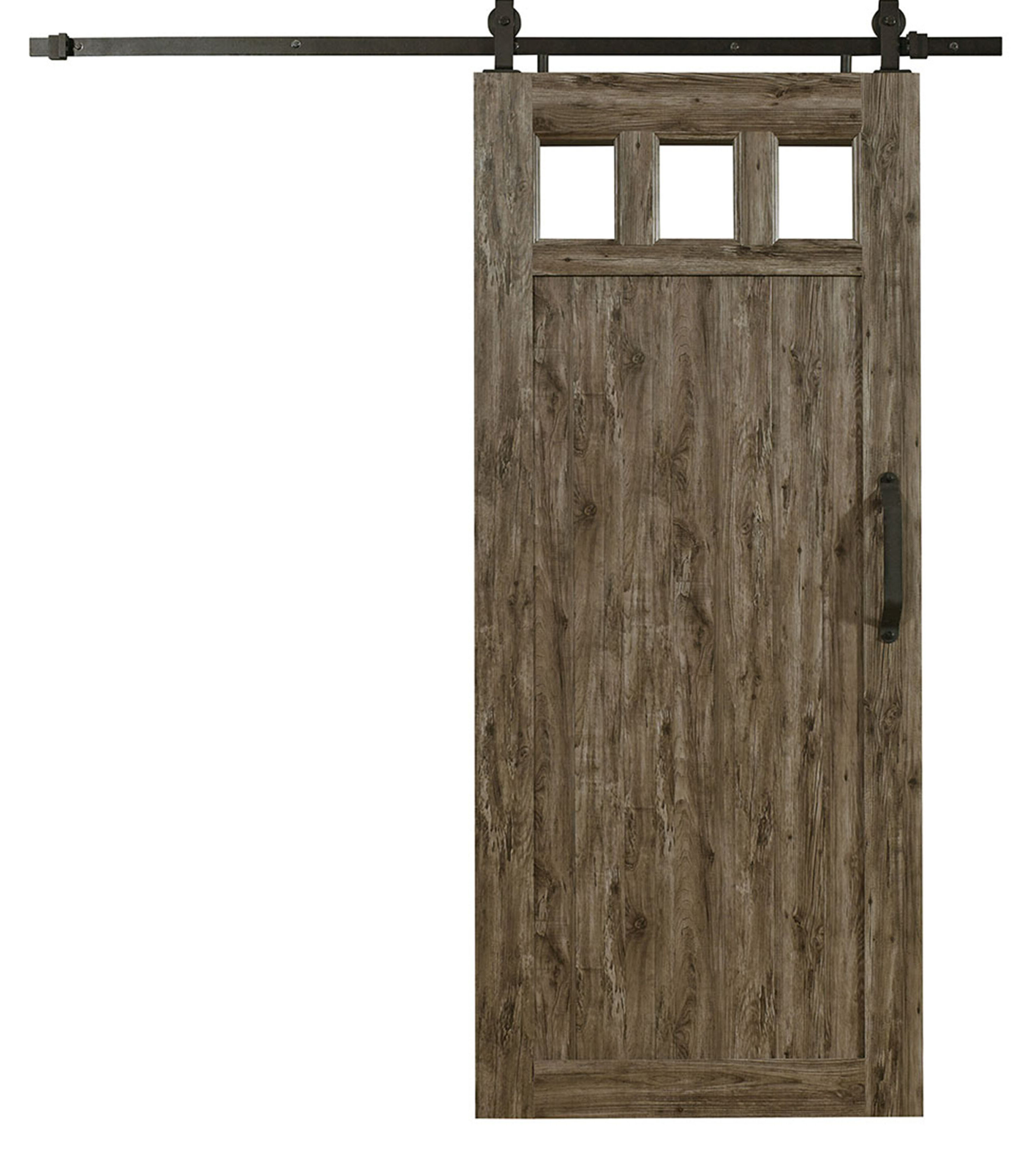 Ltl Home Products Paneled Pvc Vinyl Millbrooke Barn Door With