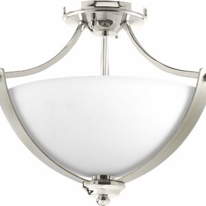 Abid 2-Light Semi Flush Mount