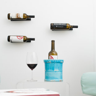 Go to store & view more images VintageView 1 Bottle Metal Wall Mounted Wine Rack
