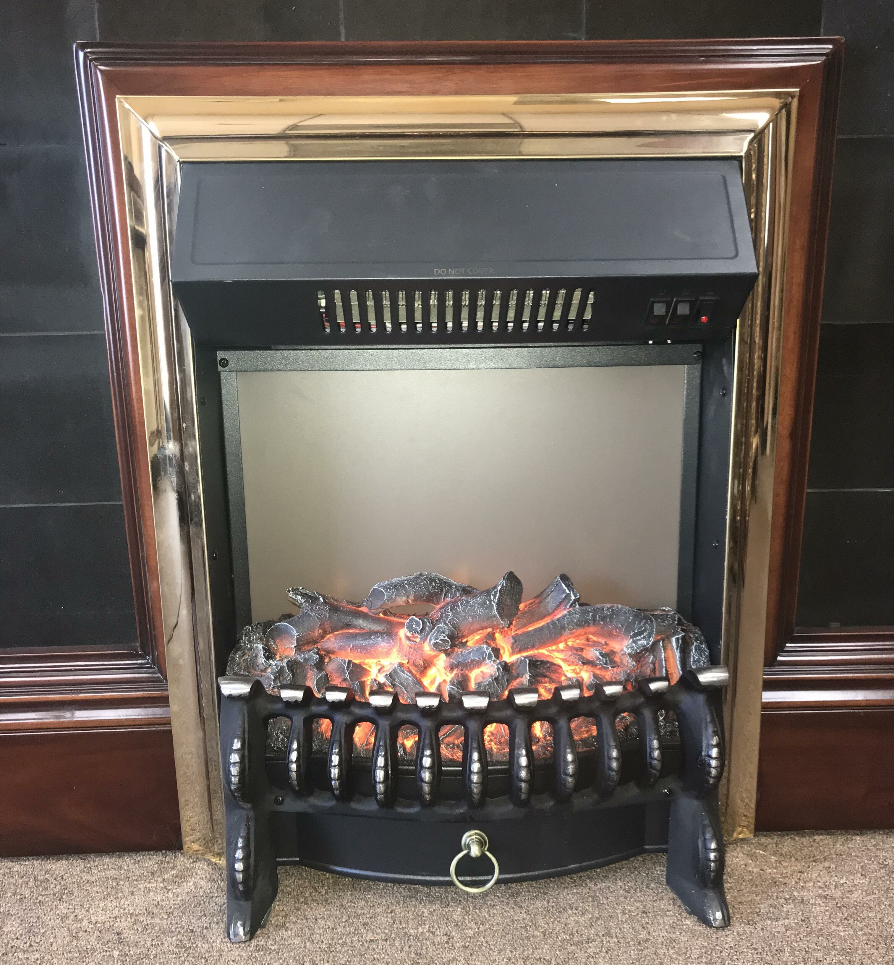 Astoria Grand Moser Electric Fireplace Insert Wayfair Ca