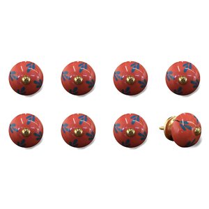 Handpainted Round Knob (Set of 8)