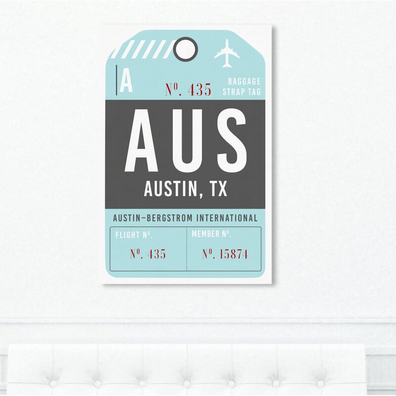 luggage tag print