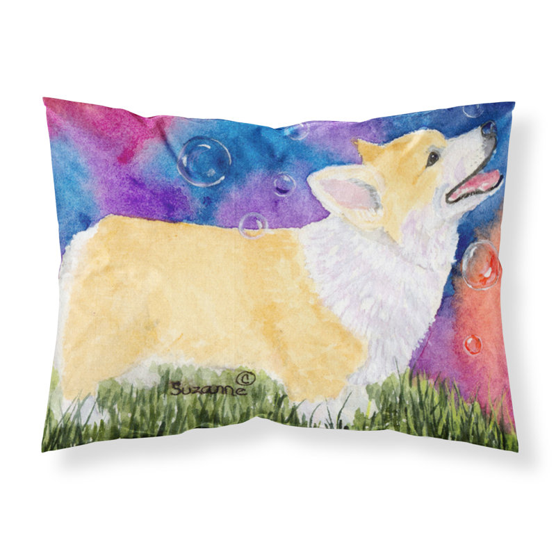 East Urban Home Corgi Moisture Wicking Pillowcase Wayfair