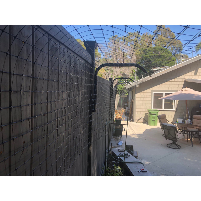 Trident Enterprises Kitty Corral Cat Conversion Vinyl Fencing Wayfair