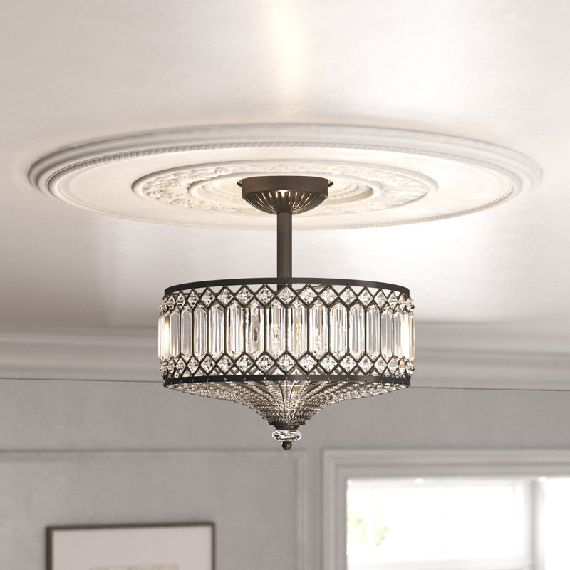 Kelly Clarkson Home Laurie 2 Light 14.75&quot; Chandelier