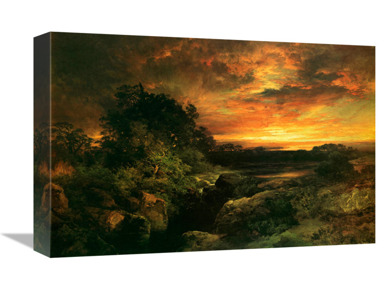 East Urban Home Arizona Sunset Near The Grand Canyon Graphic Art