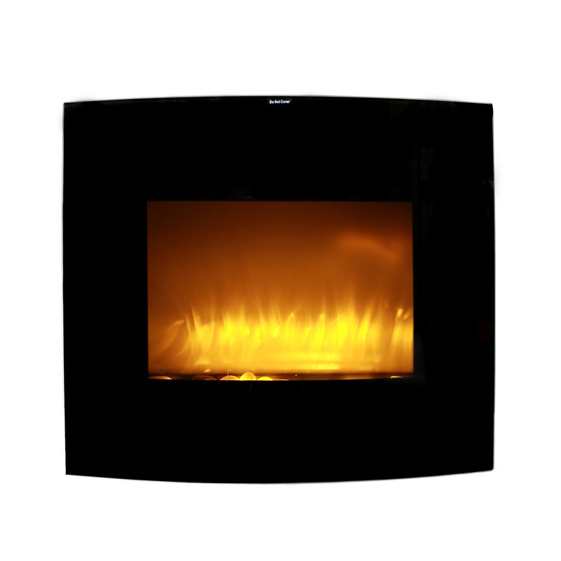 Orren Ellis Nadler Wall Mounted Electric Fireplace Wayfair