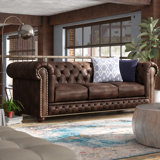 Chesterfield Leather Sofas You Ll Love In 2020 Wayfair