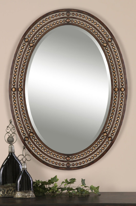 Oval Wall Mirrors world menagerie oval wall mirror & reviews | wayfair Oval Wall Mirrors world menagerie oval wall mirror & reviews | wayfair