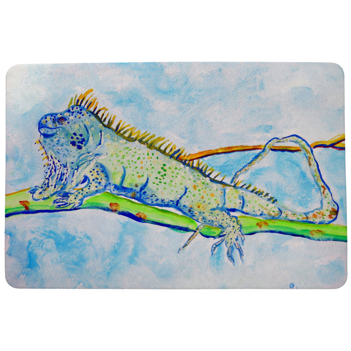 Anna Iguana Non Slip Outdoor Door Mat