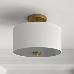 close to ceiling drum light fixtures