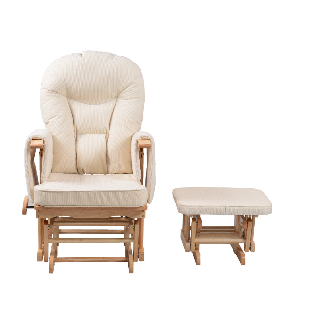 Sommerallee Stillstuhl Willington mit Hocker