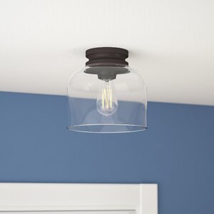 Nolan 1-Light Semi Flush Mount