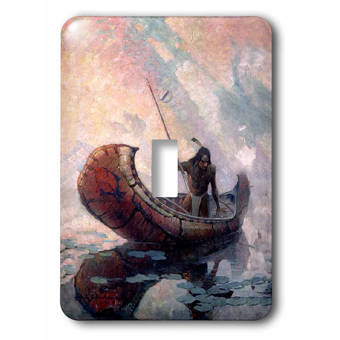 3drose Sd Lakota Indian Teepee Native American 2 Gang Toggle Light Switch Wall Plate Wayfair