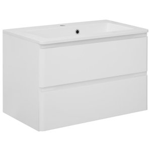 Belfry Bathroom Melanie 80cm Wall Mounted Vanity..
