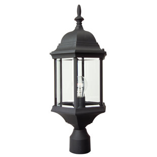Best Oakhill 1-Light Matte Black Lantern Head By Charlton Home Outdoor Lighting Oakhill 1-Light Matte Black Lantern Head By Charlton Home Outdoor Lighting