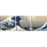 0.75 by 60 by 40-Inch iCanvasART 3-Piece Kajikazawa in Kai Province Canvas Print by Katsushika Hokusai