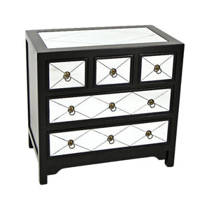 Helene 5 Drawer Dresser by Wayborn