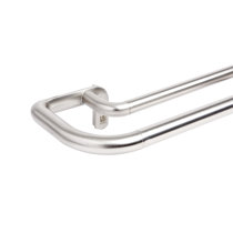 Ball 4 compartment Stainless STEEL LOOK CURTAIN ROD NEW Metal 16mm Curtain 110-600cm 