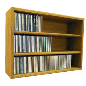 Multimedia Storage Rack by Wood Shed