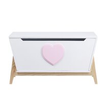 light wood toy box