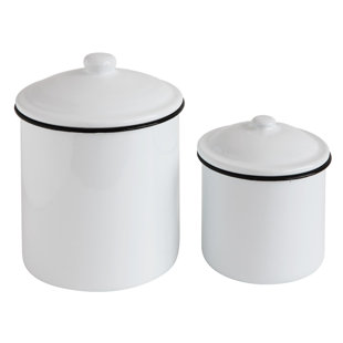 Canisters Jars Joss Main 2 Piece Canister Set