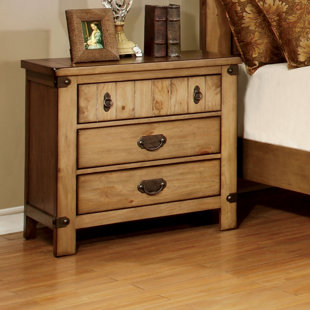 Go to store & view more images Torrino 3 Drawer Bachelor's Night Stand by Hokku Designs
