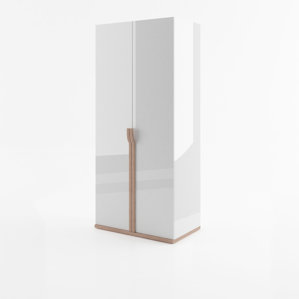Alice 2 Doors Gloss Armoire by Brayden..