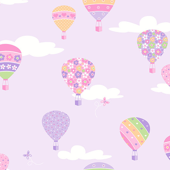 Brewster Home Fashions You Are My Sunshine Hot Air Balloons 33 X