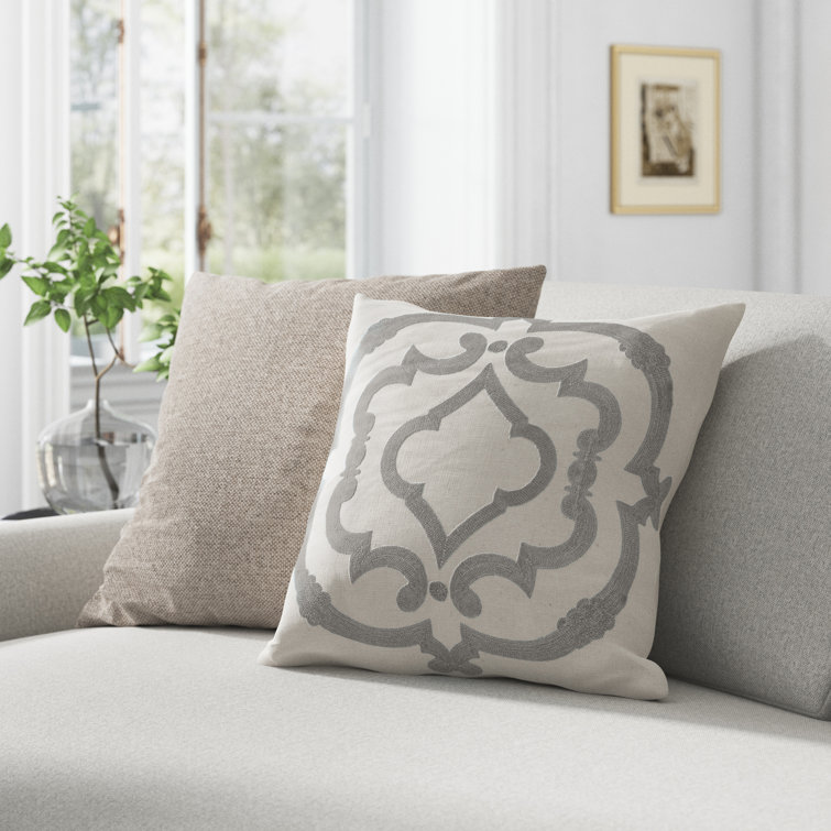 off white throw pillows