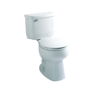 Go to store & view more images Sterling by Kohler Riverton Front 1.6 GPF Round 2 Piece Toilet