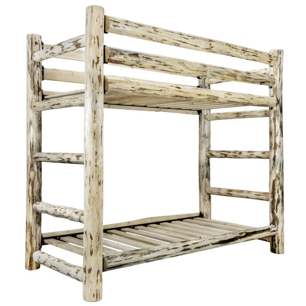 Loon Peak Tustin Twin Over Twin Bunk Bed Reviews Wayfair