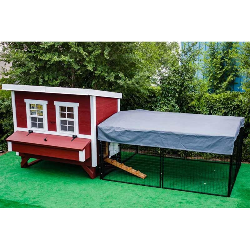 OverEZ Chicken Coop Rugged Ranch Chicken Run Tarp For 7X8X4 Run ... - RuggeD+Ranch+Chicken+Run+Tarp+For+7X8X4+Run