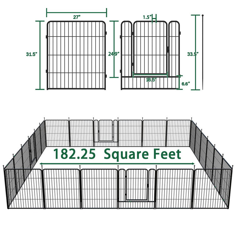 rectangular dog playpen