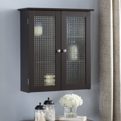 Alexis Wall Mounted Bathroom Accent Storage Cabinet