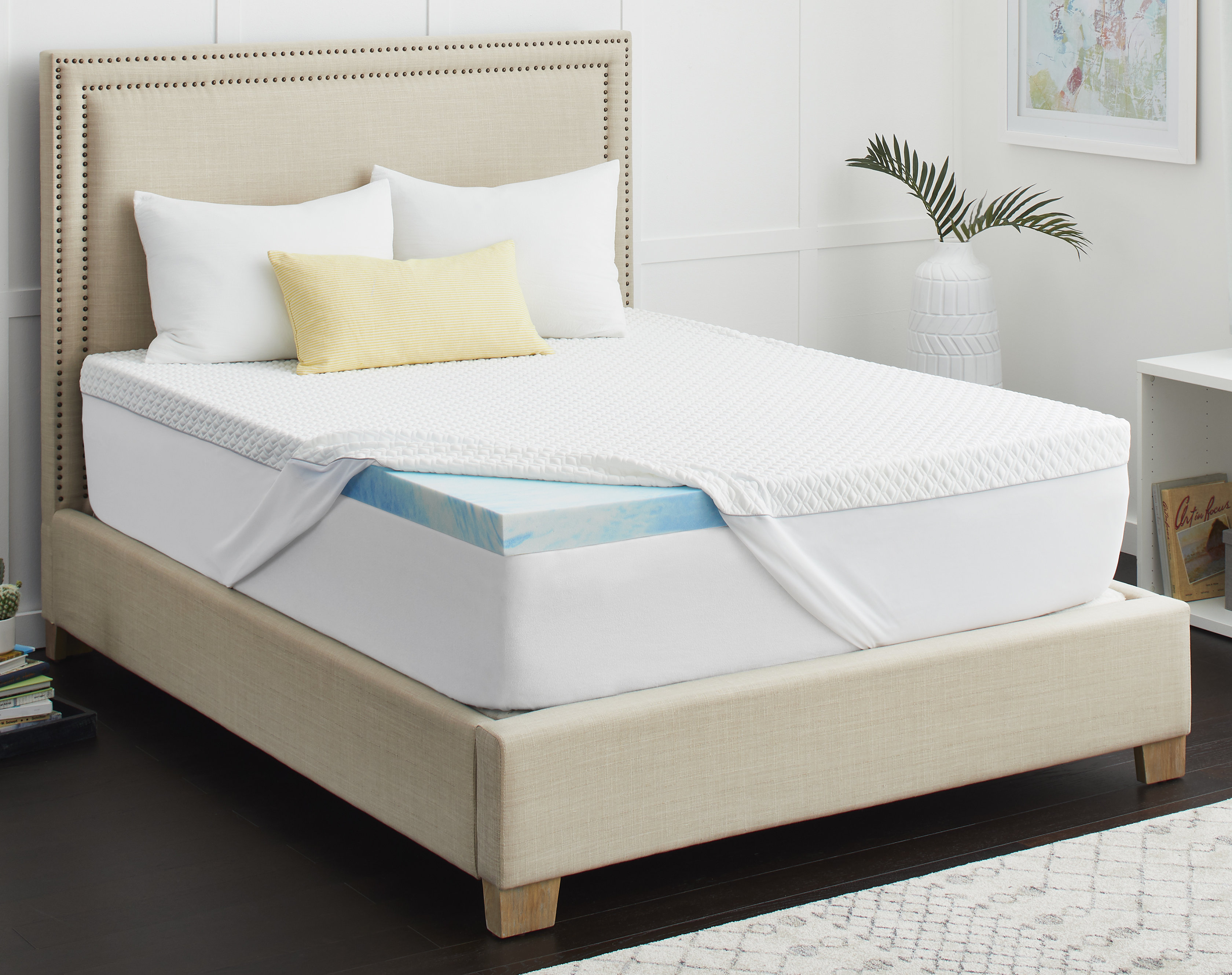 sealychill gel mattress topper