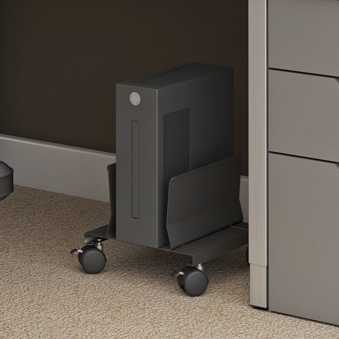 Best Mounting 12.25" H x 10" W Desk CPU Holder | Wayfair