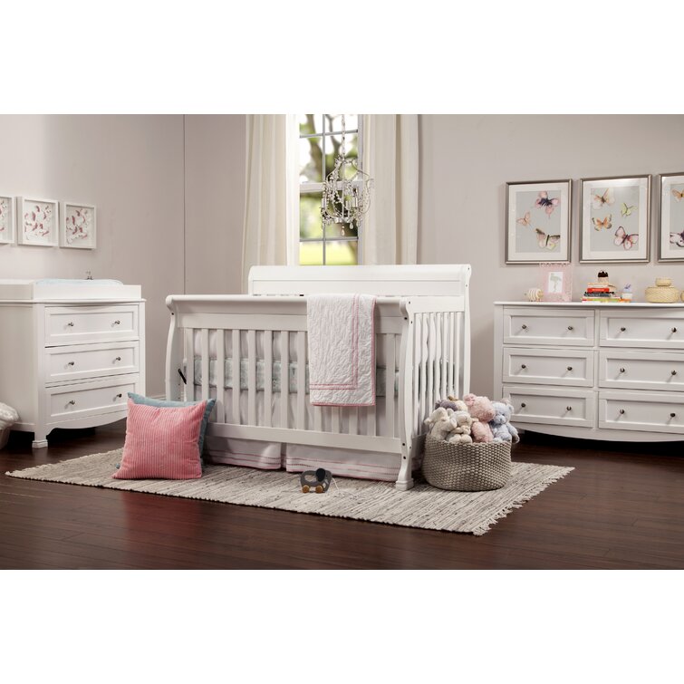 davinci kalani 3 drawer dresser white