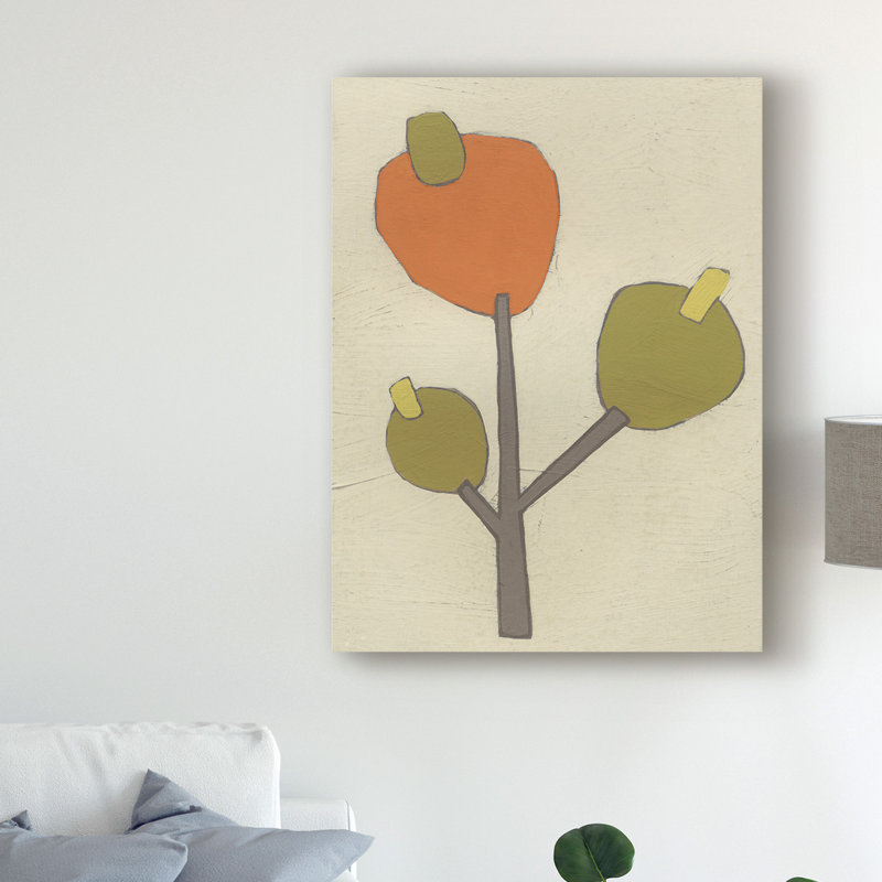 East Urban Home Simple Stems Iii Acrylic Painting Print On
