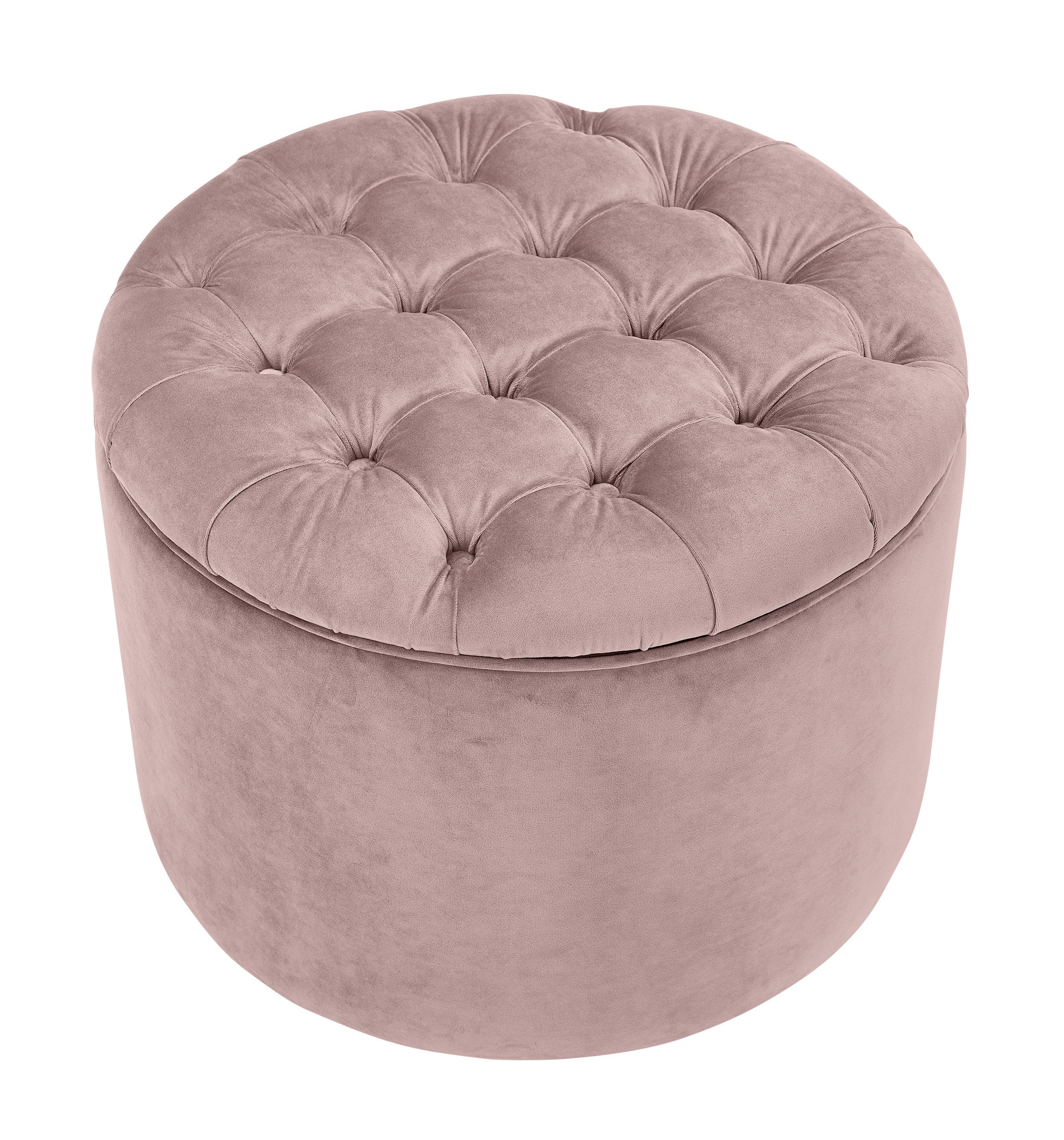 Reims 21 Velvet Tufted Round Storage Ottoman Reviews Allmodern