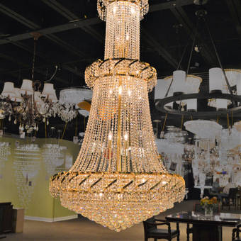 Rosdorf Park Tedder 51 Light Unique Tiered Chandelier Wayfair